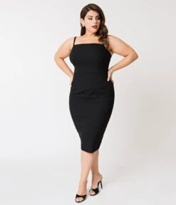 Barbie™ X Unique Vintage Black Magic Sheath Dress & Cape Set 7 Barbie™ X Unique Vintage Black Magic Sheath Dress & Cape Set -New Dress Store barbiea x unique vintage black magic sheath dress cape set 947838