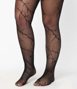 Black Cracked Fishnet Tights -New Dress Store black cracked fishnet tights 285605