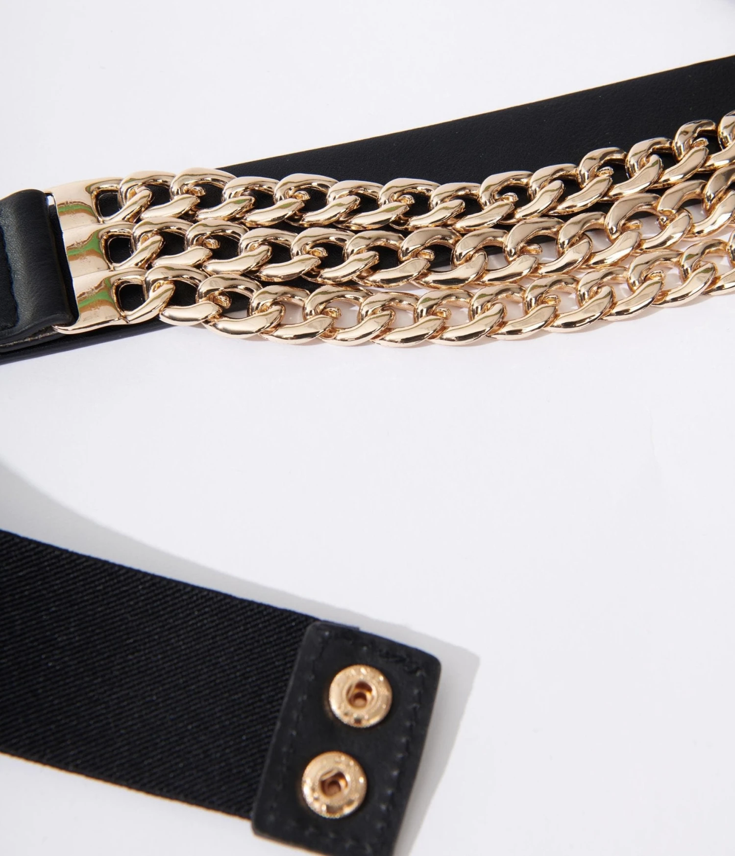 Black & Gold Chain Link Belt 2 Black & Gold Chain Link Belt - Image 2