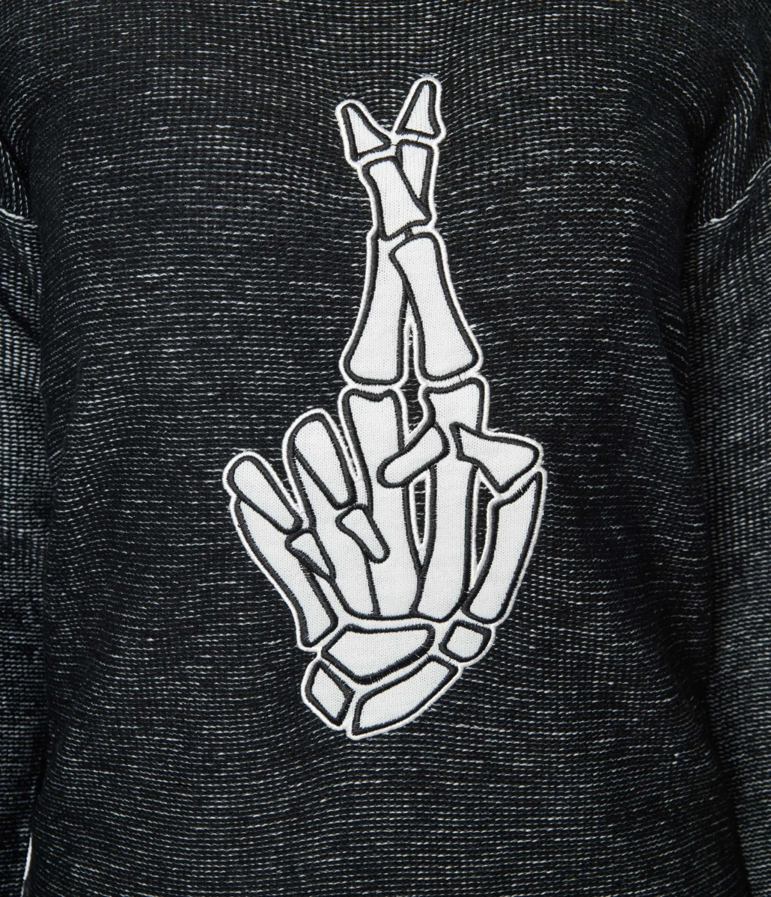 Black Lucky Oversized Sweater 2 Black Lucky Oversized Sweater - Image 2