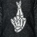 Black Lucky Oversized Sweater 6 Black Lucky Oversized Sweater - Image 6