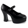 PLEASER Black Mary Jane Pumps