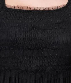 Black Ruffled Tiered Midi Dress 7 Black Ruffled Tiered Midi Dress -New Dress Store black ruffled tiered midi dress 885813