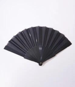 Black Sleek Hand Fan -New Dress Store black sleek hand fan 579512