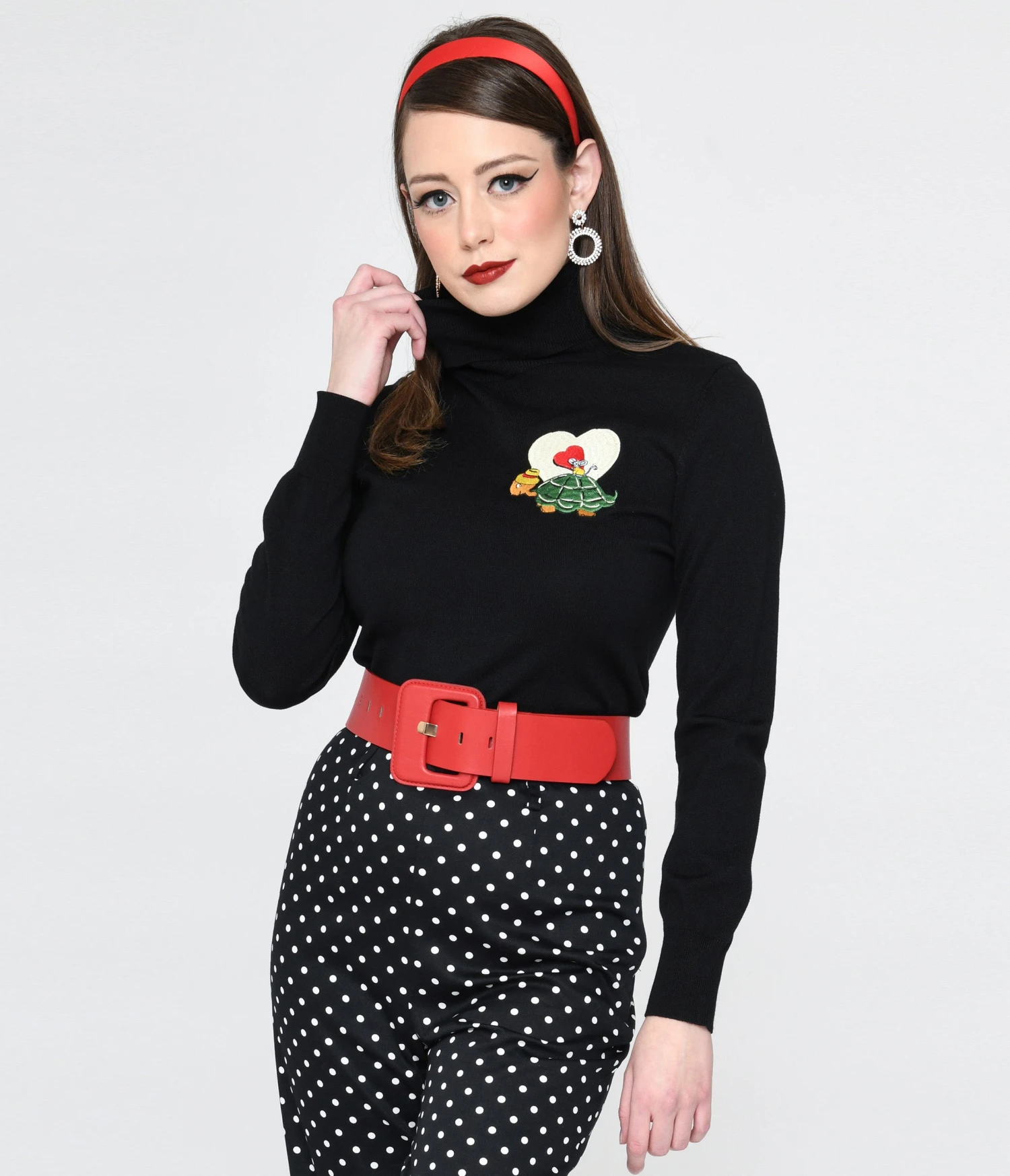 Black Slowpoke Turtleneck Sweater 1 Black Slowpoke Turtleneck Sweater