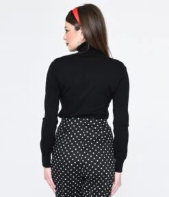 Black Slowpoke Turtleneck Sweater 5 Black Slowpoke Turtleneck Sweater -New Dress Store black slowpoke turtleneck sweater 452670