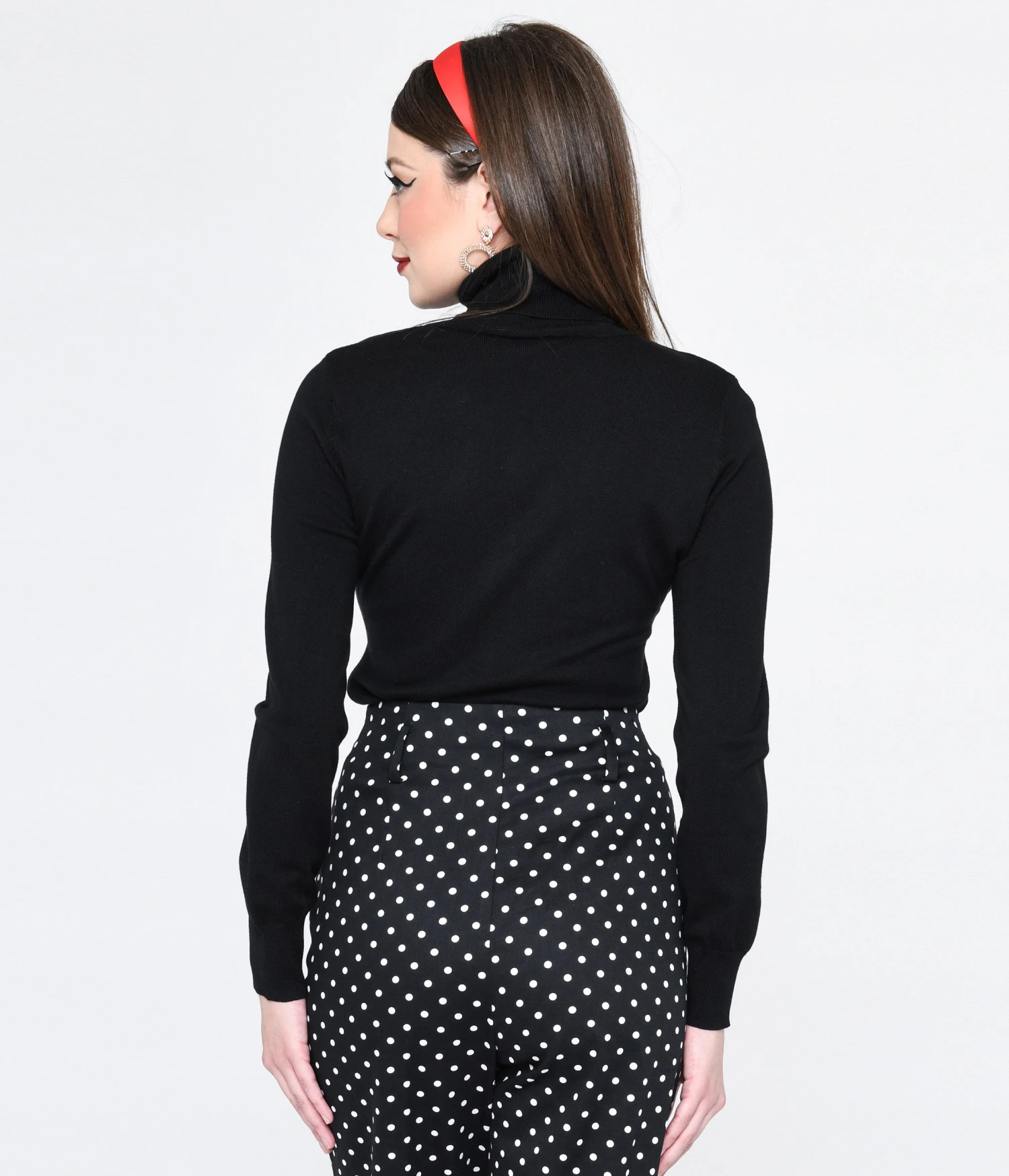 Black Slowpoke Turtleneck Sweater 3 Black Slowpoke Turtleneck Sweater - Image 3