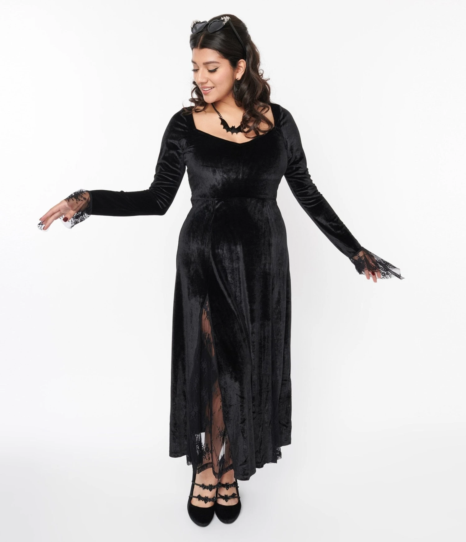 Black Velvet Witchy Maxi Dress 1 Black Velvet Witchy Maxi Dress