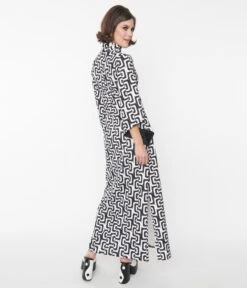 Black & White Mod About You Maxi Dress 6 Black & White Mod About You Maxi Dress -New Dress Store black white mod about you maxi dress 371442
