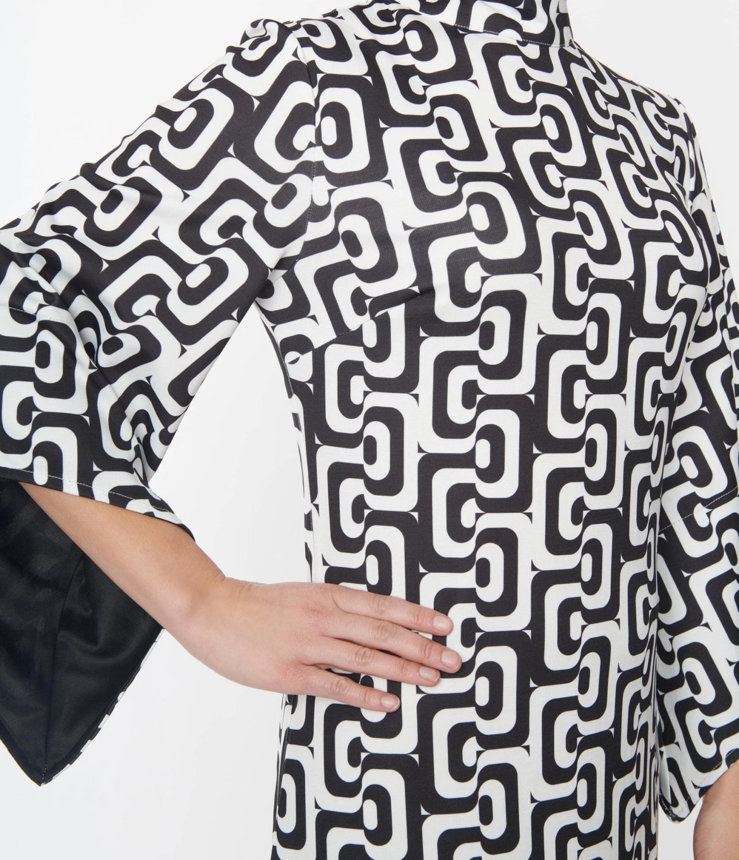 Black & White Mod About You Maxi Dress 2 Black & White Mod About You Maxi Dress - Image 2