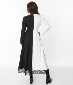 Black & White Sisters Of The Moon Maxi Dress 5 Black & White Sisters Of The Moon Maxi Dress -New Dress Store black white sisters of the moon maxi dress 387889