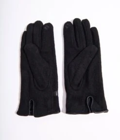 Black Wool Texting Gloves -New Dress Store black wool texting gloves 601388