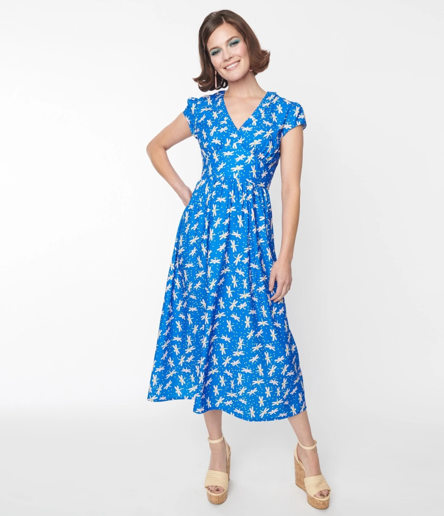 Blue Dragonfly Heather Midi Dress 1 Blue Dragonfly Heather Midi Dress