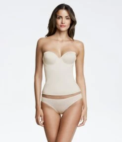 Bone Seamless Underwire Paige Bustier Bra -New Dress Store bone seamless underwire paige bustier bra 907951