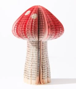 Book Of Mushroom Decorative Piece