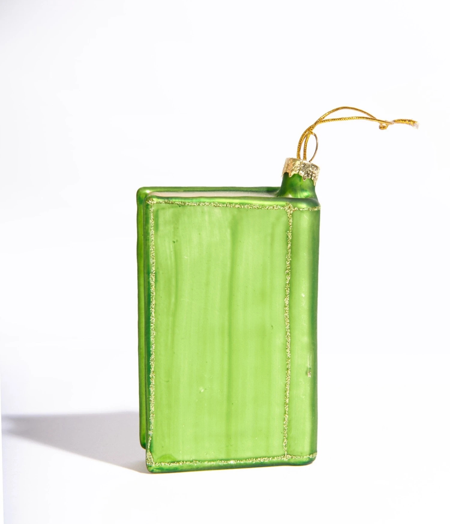 Book Worm Glass Ornament 3 Book Worm Glass Ornament - Image 3