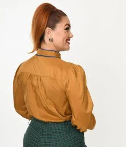 Caramel Satin Bow Top 5 Caramel Satin Bow Top -New Dress Store caramel satin bow top 175622