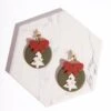 Christmas Tree Drop Earrings