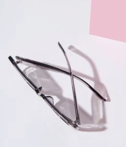 Clear Grey & Black Tint Sunglasses -New Dress Store clear grey black tint sunglasses 153935