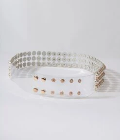 Clear Pearl Belt 6 Clear Pearl Belt -New Dress Store clear pearl belt 825065
