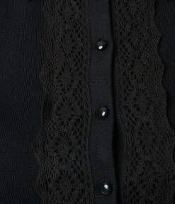 Collectif Plus Size Black & Lace Aliana Cardigan 7 Collectif Plus Size Black & Lace Aliana Cardigan -New Dress Store collectif plus size black lace aliana cardigan 607581