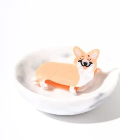 Corgi Acrylic Hair Claw