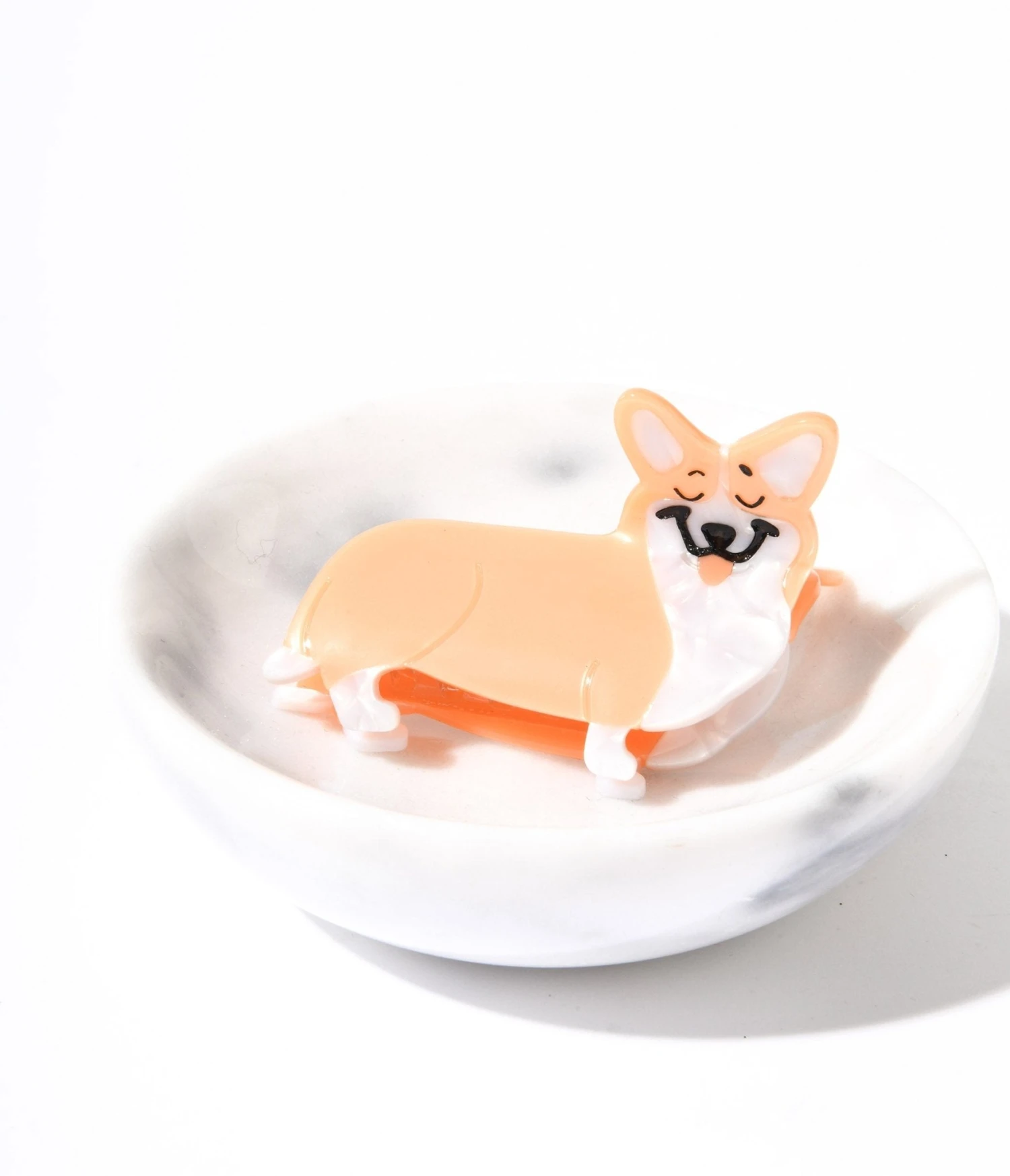Corgi Acrylic Hair Claw 1 Corgi Acrylic Hair Claw
