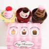 Cupcake Socks Trio