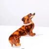 Dachshund Acrylic Hair Claw