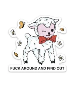 Fuck Around & Find Out Vinyl Sticker