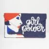 Girl Power Beaded Clutch