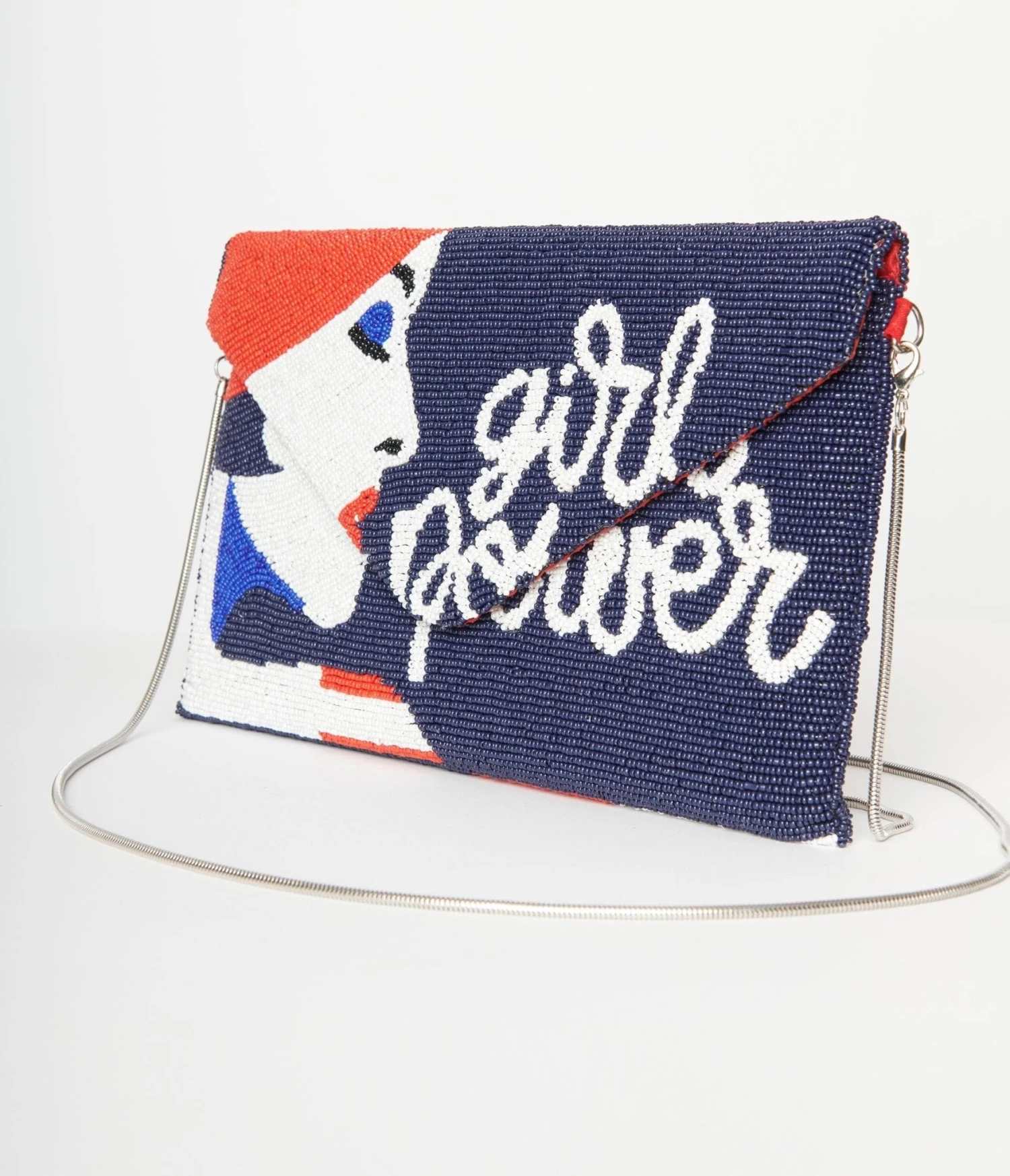 Girl Power Beaded Clutch 3 Girl Power Beaded Clutch - Image 3