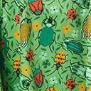 Green Bugs In The Garden Swing Dress 4 Green Bugs In The Garden Swing Dress - Image 4