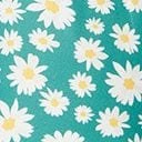 Green & White Daisy Midi Dress 4 Green & White Daisy Midi Dress - Image 4