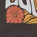 Grey Floral Love Unisex Graphic Tee 4 Grey Floral Love Unisex Graphic Tee - Image 4