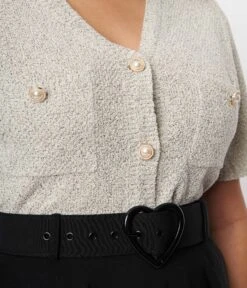 Grey Tweed Cardigan -New Dress Store grey tweed cardigan 732333