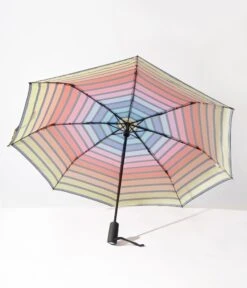 Horizontal Rainbow Everyday Umbrella -New Dress Store horizontal rainbow everyday umbrella 598874