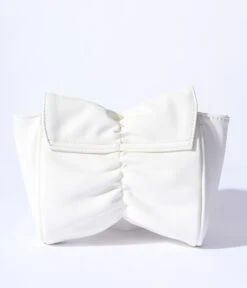 Ivory Bow Tie Crossbody Purse 8 Ivory Bow Tie Crossbody Purse -New Dress Store ivory bow tie crossbody purse 916259