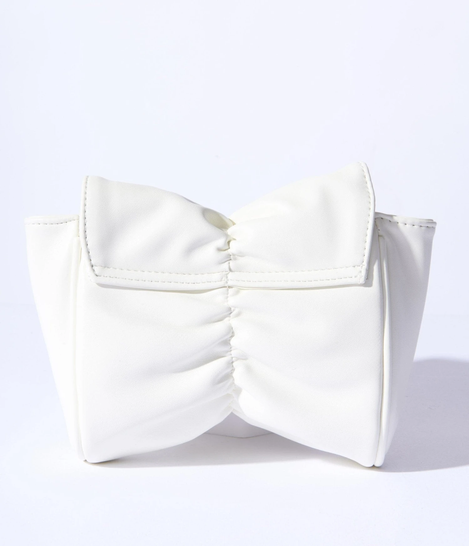 Ivory Bow Tie Crossbody Purse 4 Ivory Bow Tie Crossbody Purse - Image 4