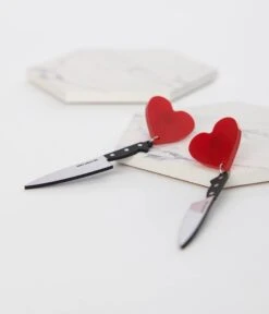 Knife Drop Earrings -New Dress Store knife drop earrings 113275