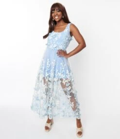 Light Blue Butterfly Overlay Maxi Dress 10 Light Blue Butterfly Overlay Maxi Dress -New Dress Store light blue butterfly overlay maxi dress 494837