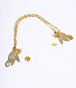 Love Birds Collar Enamel Pin Set 5 Love Birds Collar Enamel Pin Set -New Dress Store love birds collar enamel pin set 439471