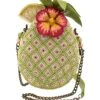 Mary Frances Pineapple Island Crossbody Bag