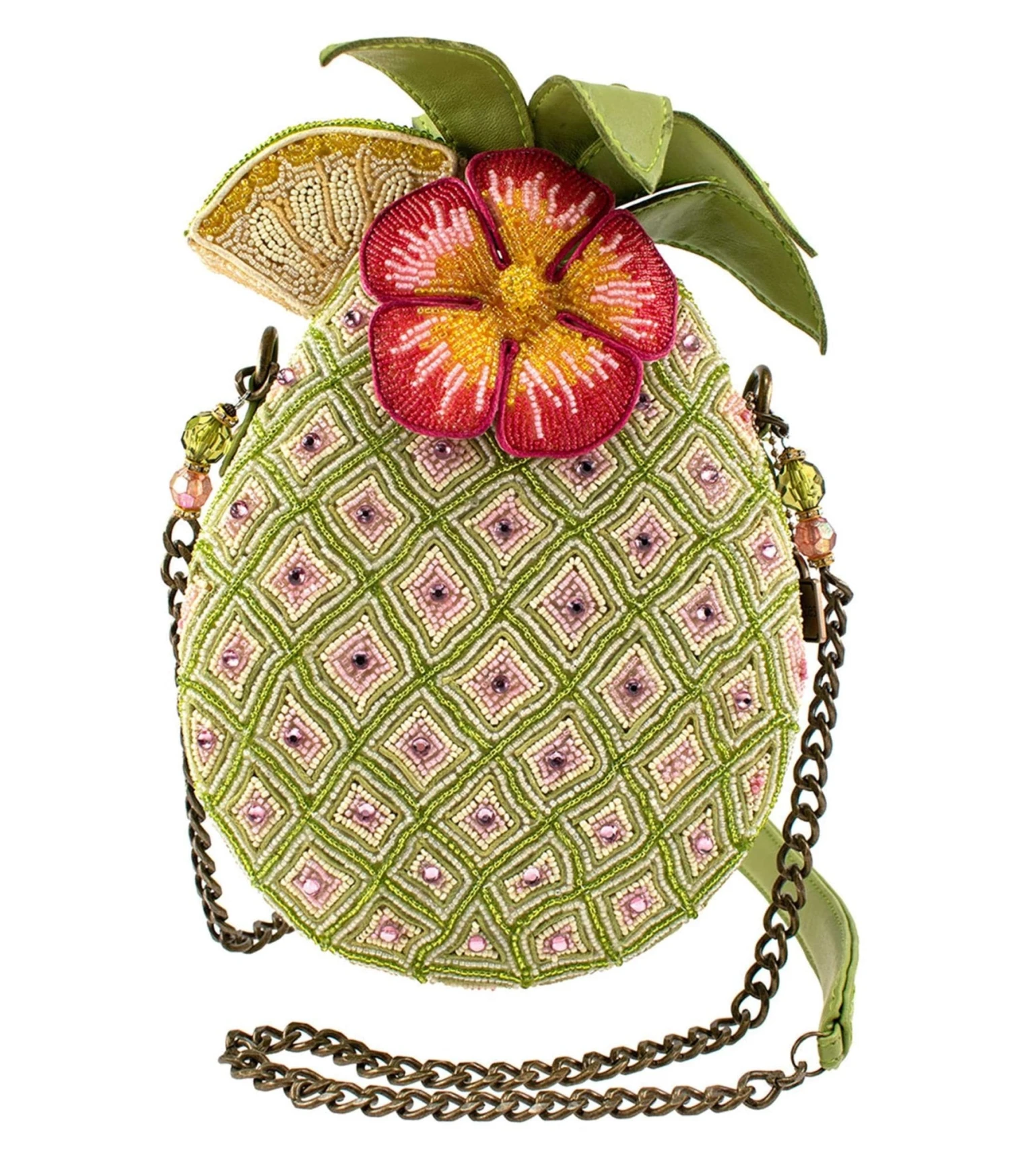 Mary Frances Pineapple Island Crossbody Bag 1 Mary Frances Pineapple Island Crossbody Bag