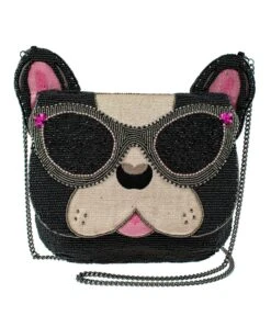 Mary Frances Throw Me A Bone Crossbody Bag