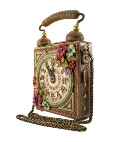 Mary Frances Time Of Your Life Clock Handbag -New Dress Store mary frances time of your life clock handbag 339357