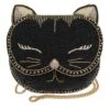 Mary Frances Whiskers Cat Crossbody Bag