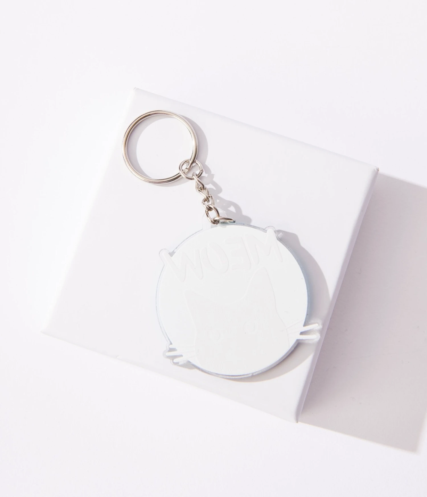 Meow Black Cat Keychain 2 Meow Black Cat Keychain - Image 2