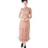 Nataya 1920s Style Sand Flapper Dress