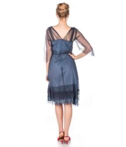 Nataya Indigo Vintage Style Flapper Dress 7 Nataya Indigo Vintage Style Flapper Dress -New Dress Store nataya indigo vintage style flapper dress 626927